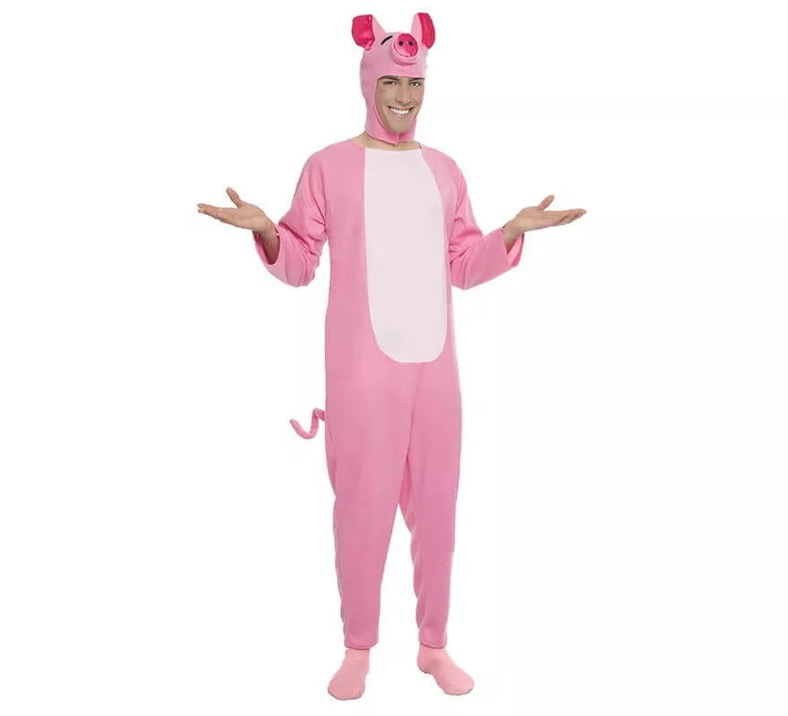Translation missing: en.Disfraz de Cerdito Rosa para hombre