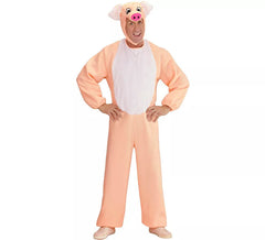 Pig Costume with Hood for adults