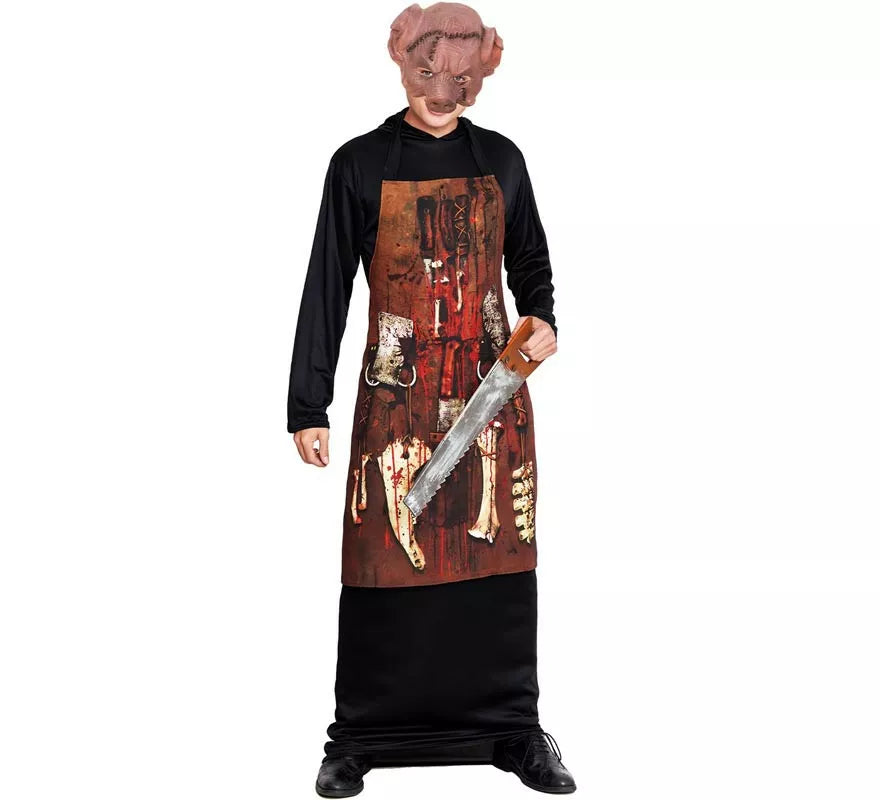 Disfraz de Cerdo Destripador para hombre
