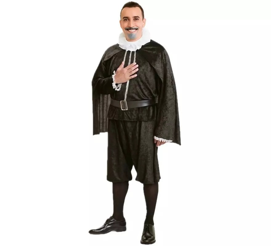 Translation missing: en.Disfraz de Cervantes para Hombre talla Universal M-L