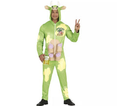 Men's Cow Cool Beer Costume