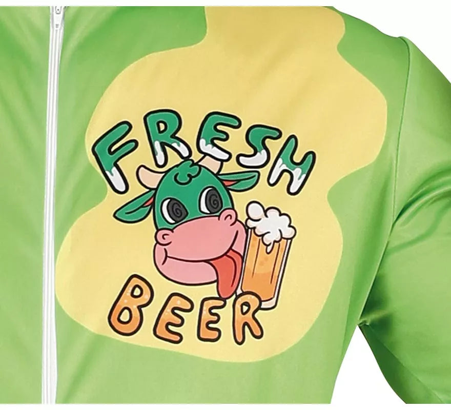 Disfraz de Cerveza Fresca de Vaca para hombre