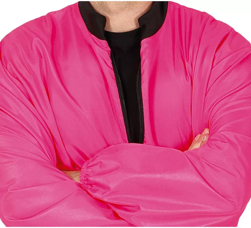 Translation missing: en.Disfraz de Chándal fucsia neón para hombre