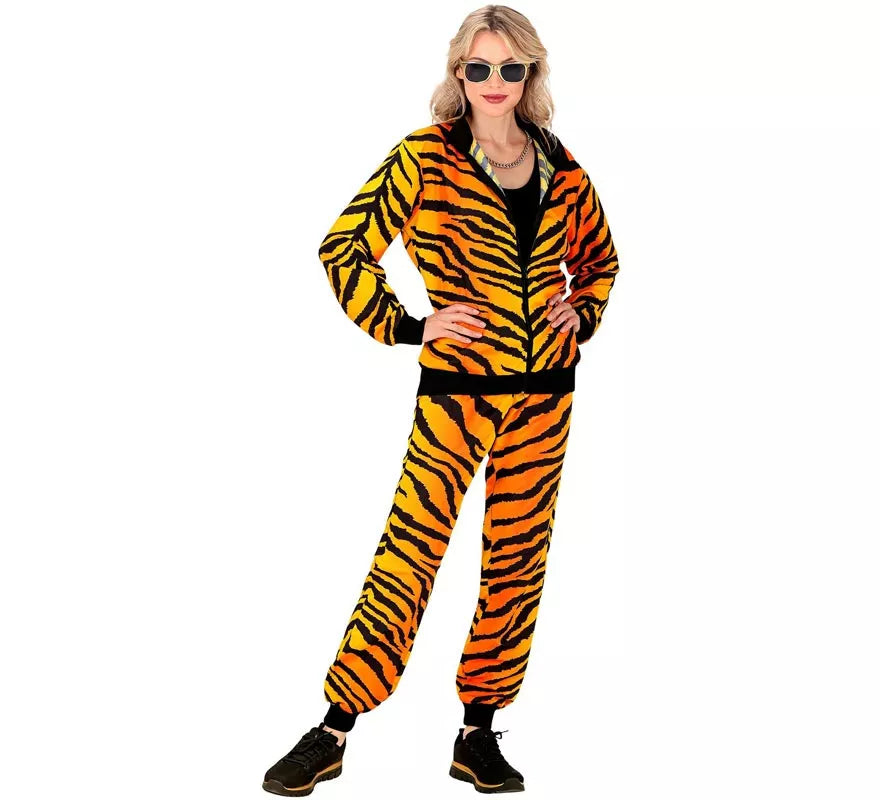 Disfraz de Chándal Tigre Party Fashion para adulto