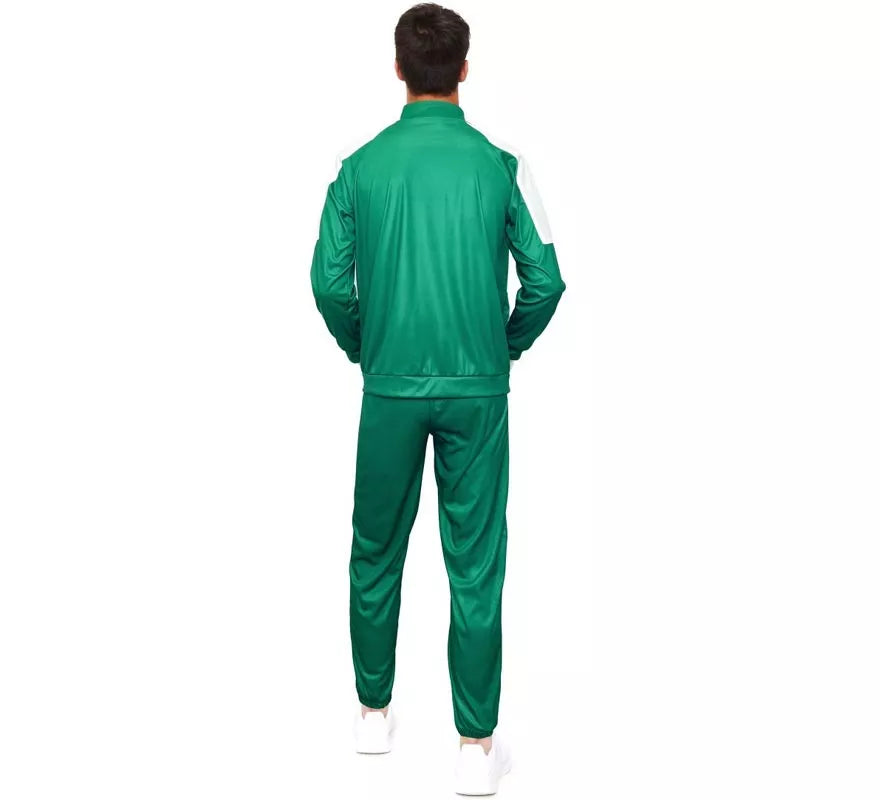 Disfraz de Chándal Verde personalizable para adultos