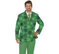 Disfraz de Chaqueta San Patricio verde para hombre