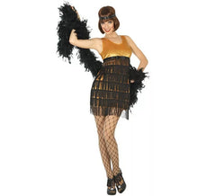Charleston costume with fringes for women
