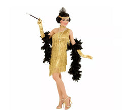 Classic Gold Charleston Costume for Women