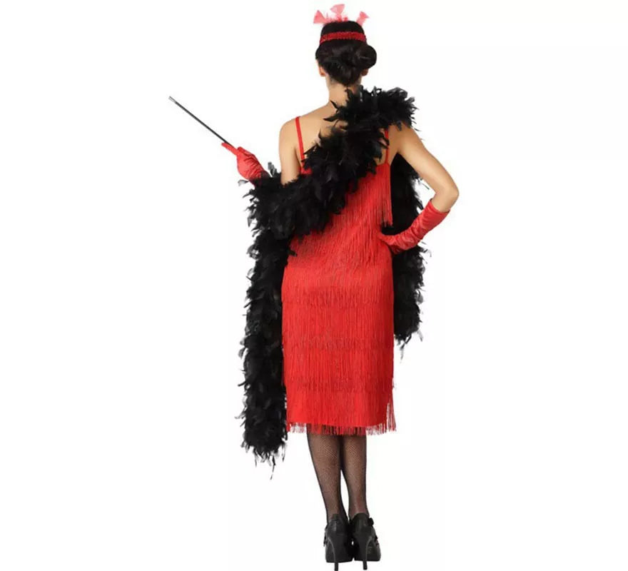 Translation missing: en.Disfraz de Charleston Rojo para mujer