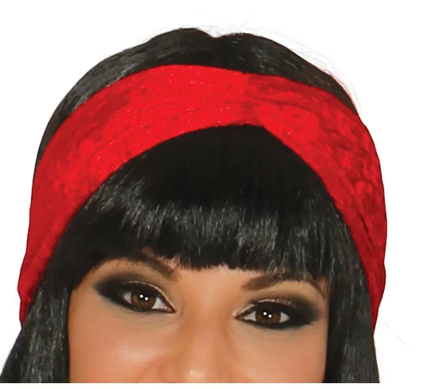 Disfraz de Charlestón rojo para mujer