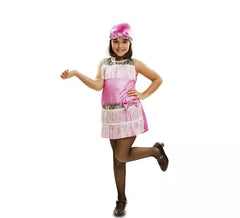 Girls Pink Charleston Costume