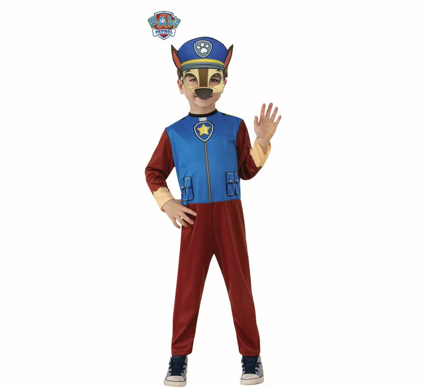 Translation missing: en.Disfraz de Chase de la Patrulla Canina con Máscara para niño