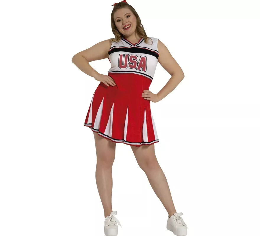 Disfraz de Cheerleader o animadora para mujer