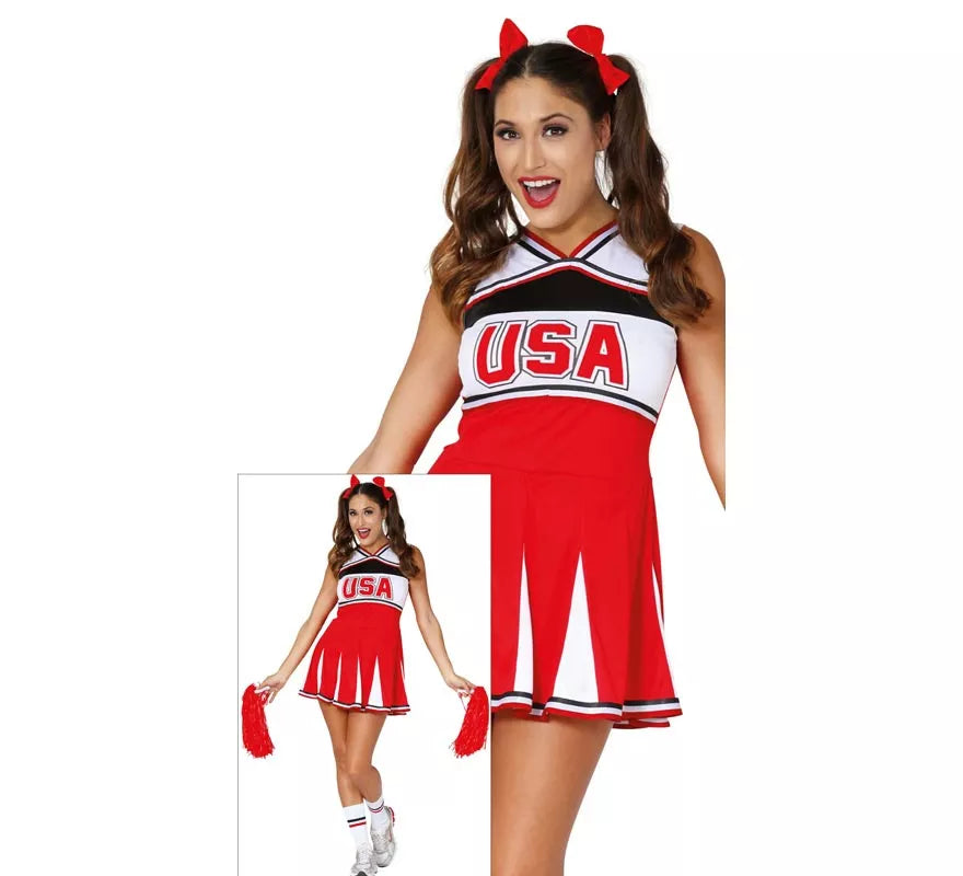 Translation missing: en.Disfraz de Cheerleader o animadora para mujer