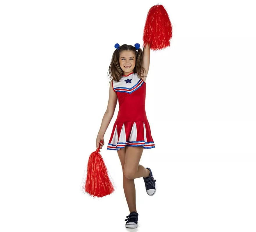 Translation missing: en.Disfraz de Cheerleader o animadora para niña