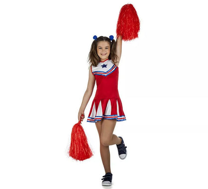 Disfraz de Cheerleader o animadora para niña
