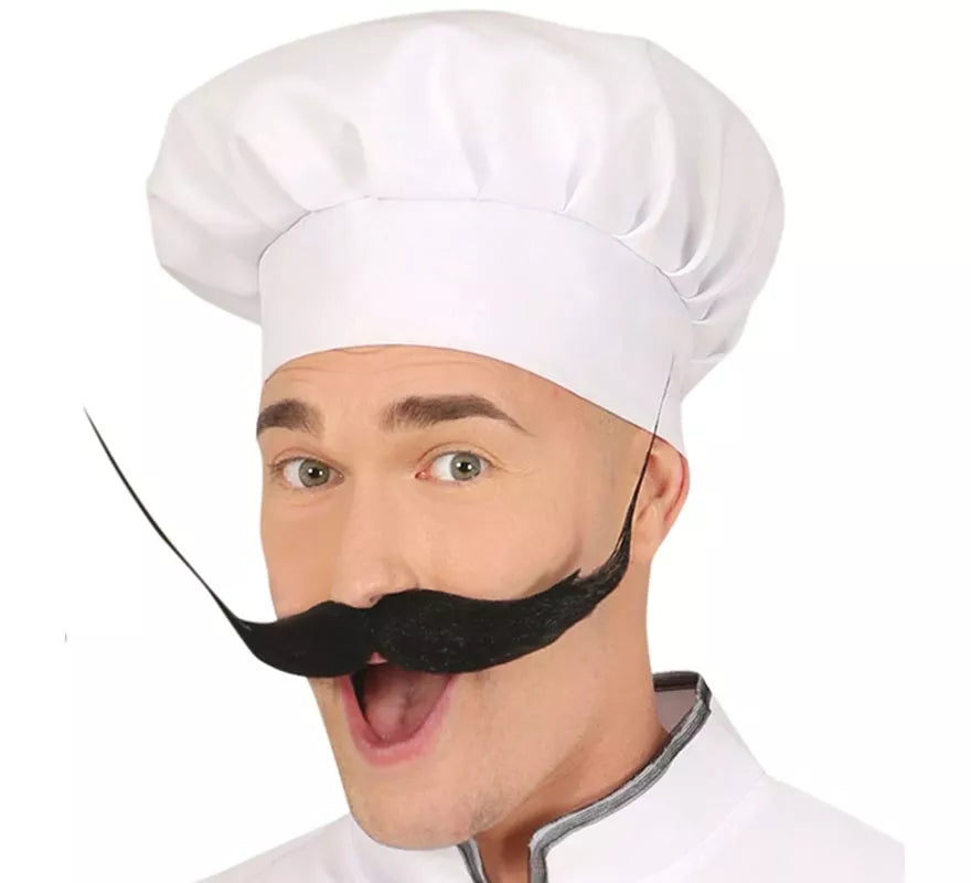 Translation missing: en.Disfraz de Chef blanco clásico para hombre