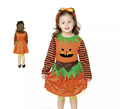 Pumpkin Girl Costume for Girls