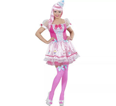 Pink Cupcake Girl Costume for Women