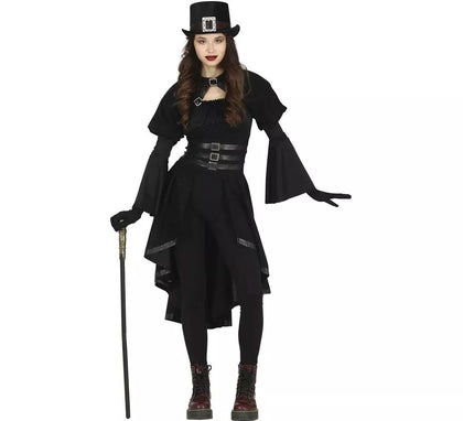 Disfraz de Chica Gótica Oscura para adolescente
