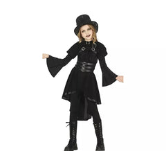 Dark Gothic Girl Costume for Girls