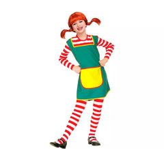 Playful Girl Striped Costume for Girls and Teens