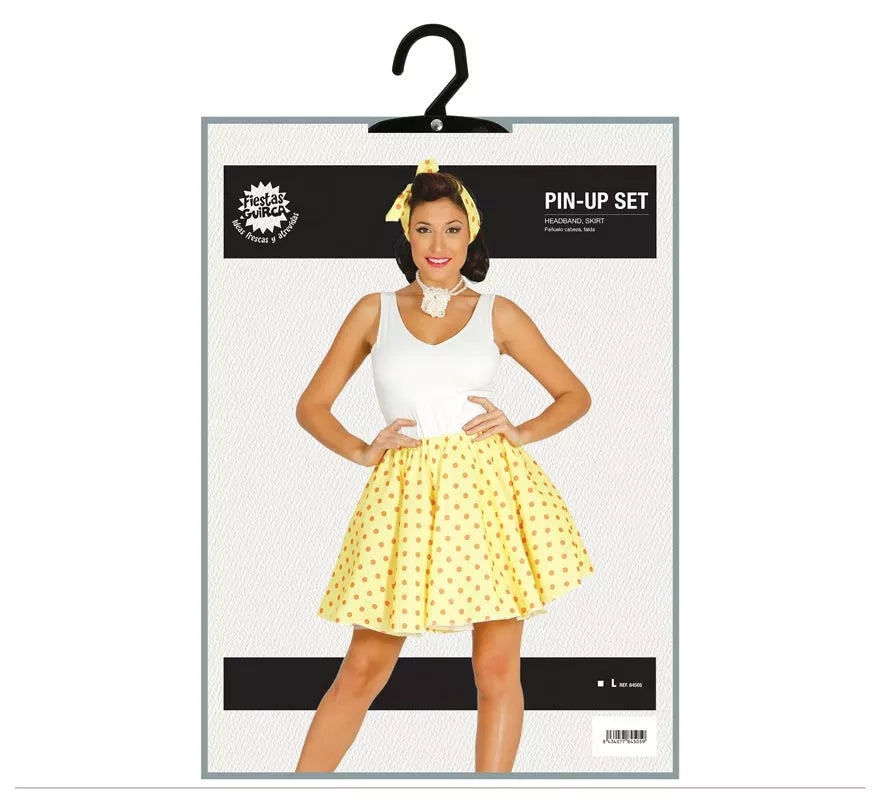 Disfraz de Chica Pin up de los Años 50 para mujer