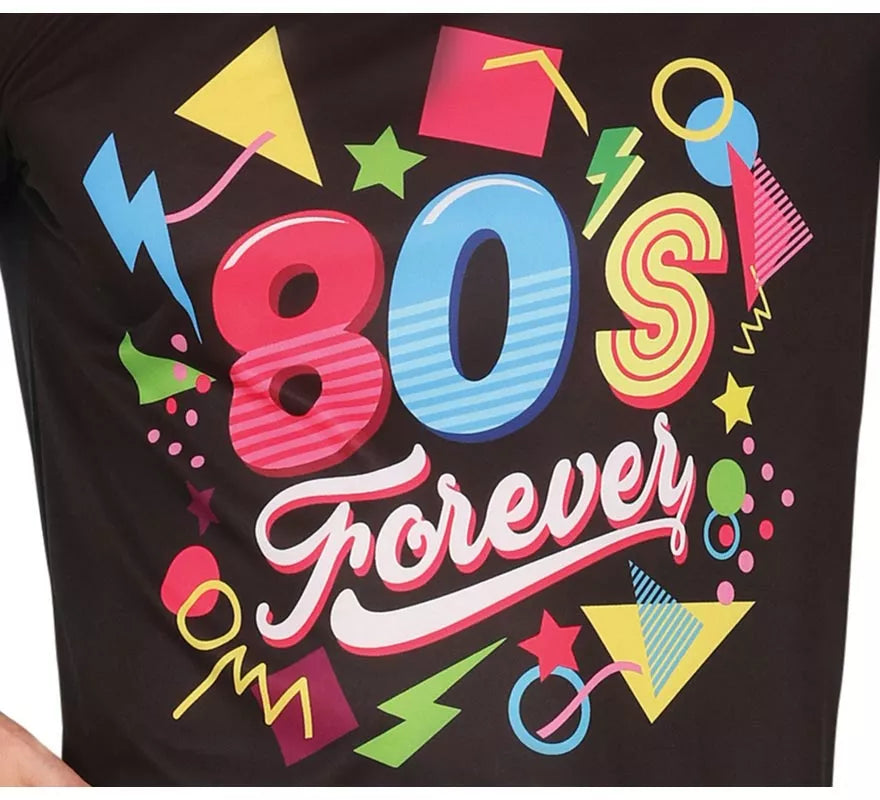 Disfraz de Chico de los Años 80 multicolor para hombre