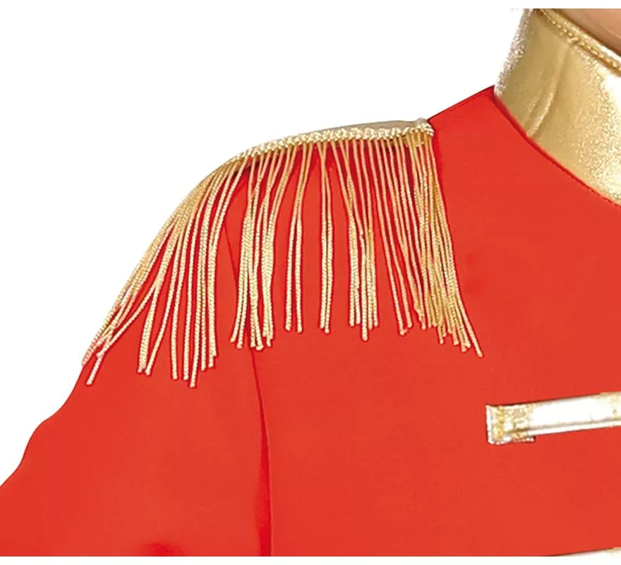 Disfraz de Chico Majorette Rojo para niño