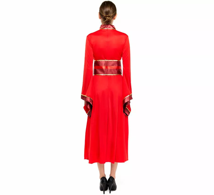 Translation missing: en.Disfraz de China Hanfu rojo para mujer