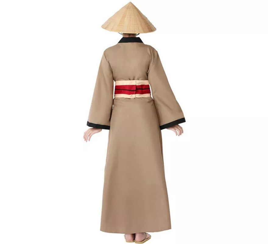 Translation missing: en.Disfraz de China Marrón para mujer