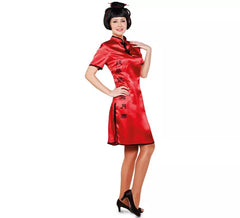 Red China costume for women