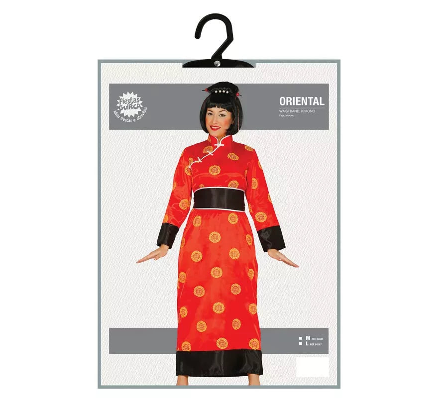 Translation missing: en.Disfraz de China rojo para mujer