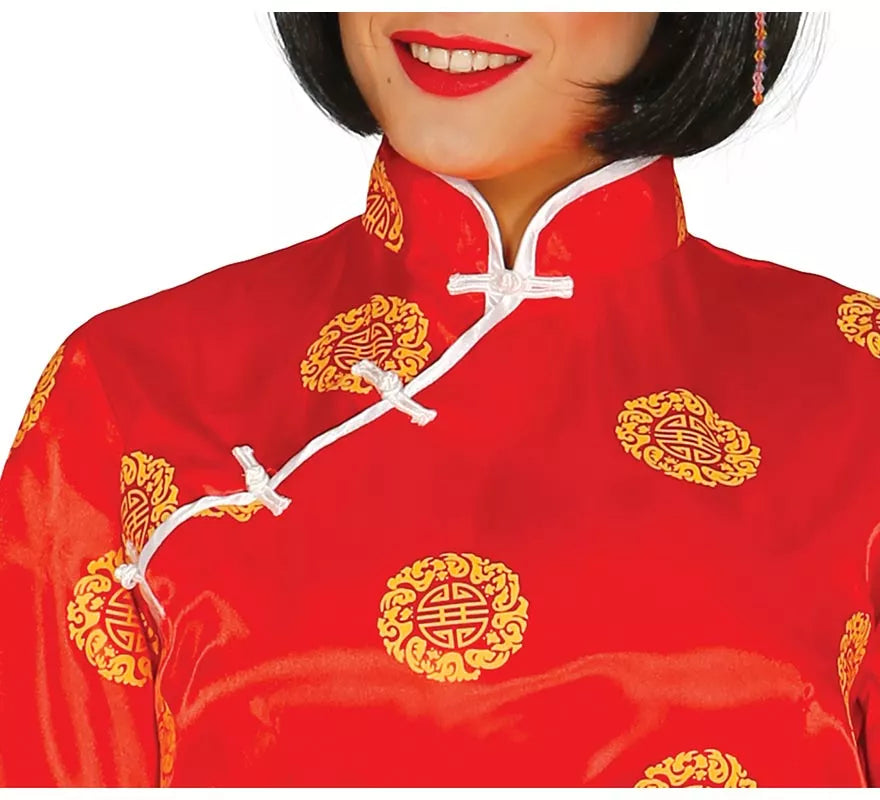 Translation missing: en.Disfraz de China rojo para mujer