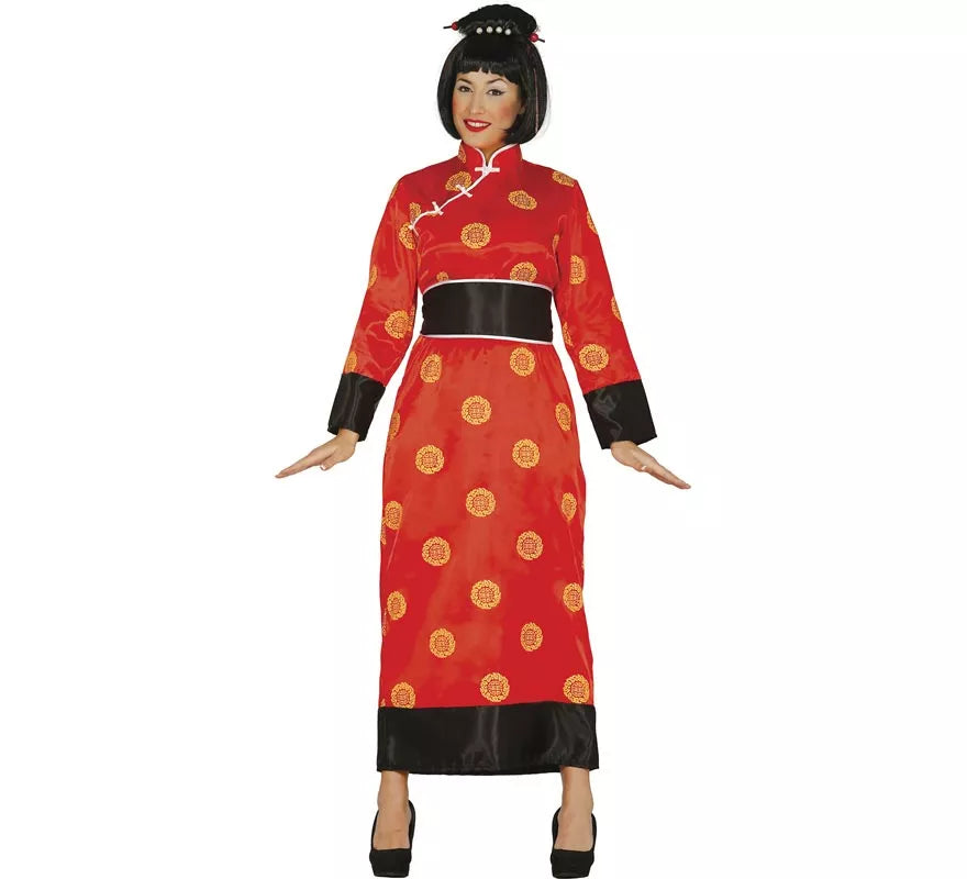 Translation missing: en.Disfraz de China rojo para mujer