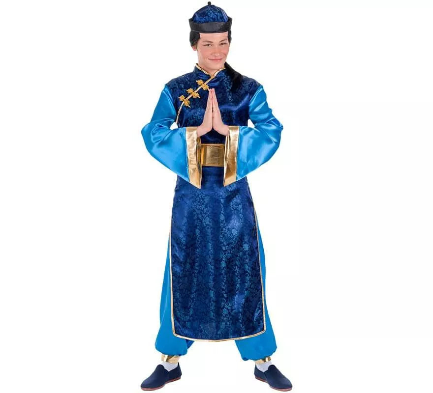 Translation missing: en.Disfraz de Chinito Azul para hombre