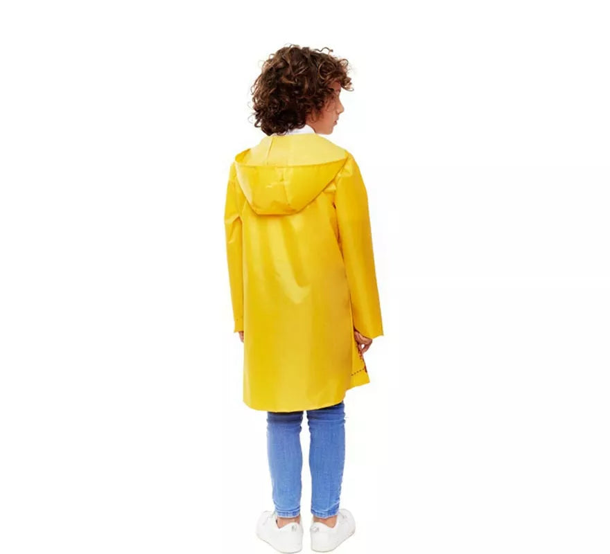 Disfraz de Chubasquero amarillo sangriento para niño
