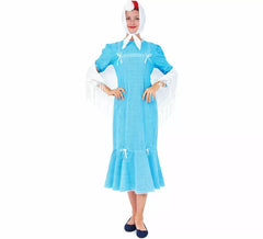 Blue Chulapa costume for teenagers