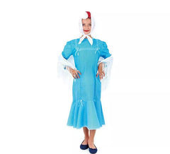 Blue Chulapa costume for girls