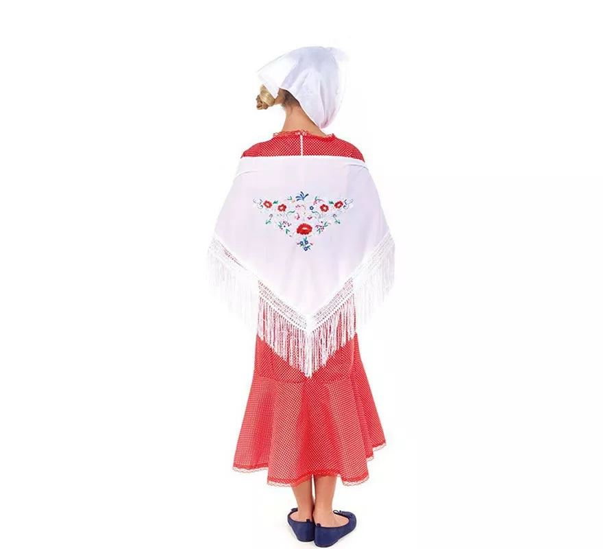 Chulapa rojo para niña