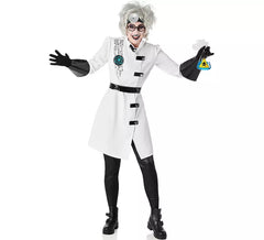 Costume da scienziata chimica pazza per donna