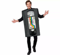 Adult Retro VHS Tape Costume