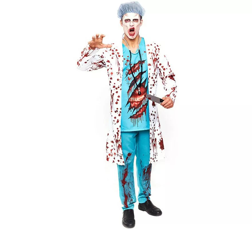 Translation missing: en.Disfraz de Cirujano Zombie para adultos