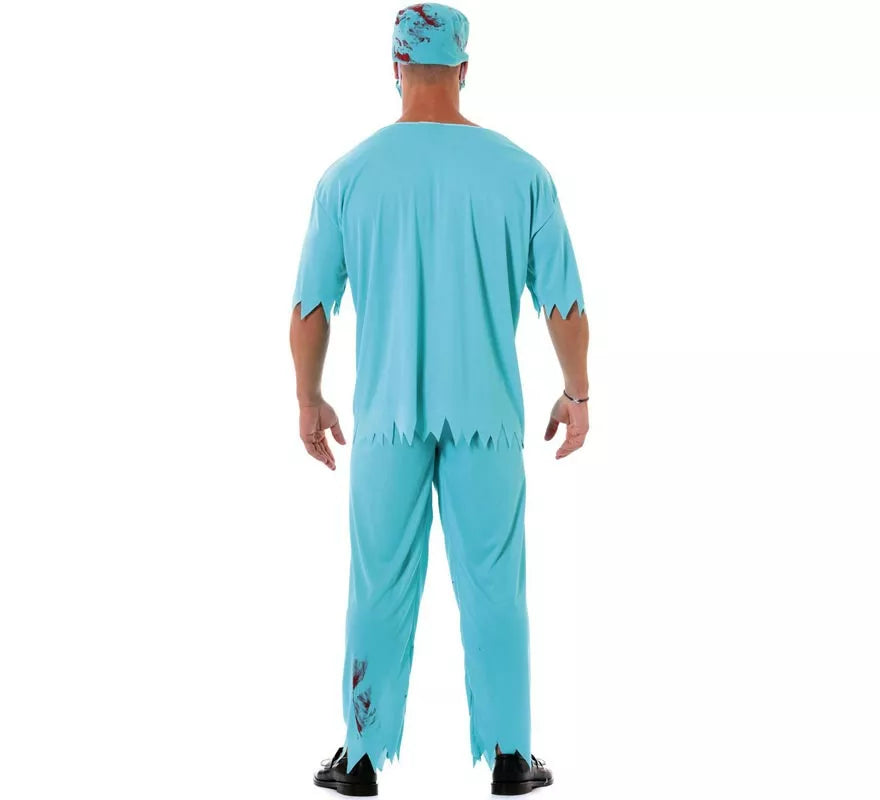 Disfraz de Cirujano Zombie para hombre
