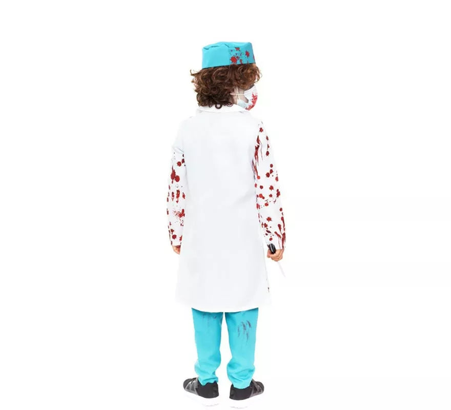 Disfraz de Cirujano Zombie para niños