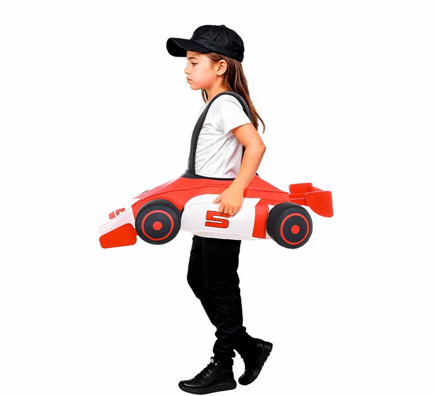 Disfraz de Coche de Fórmula 1 para niños
