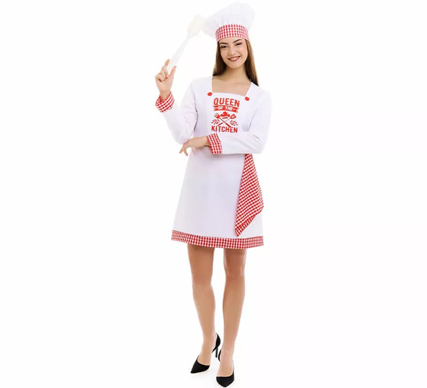 Translation missing: en.Disfraz de Cocinera Chef para mujer
