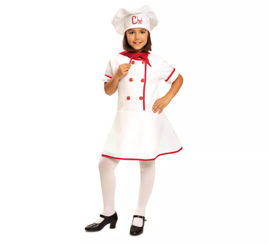 Disfraz de Cocinera Chef para Niña
