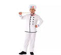 Disfraz de Cocinero Blanco con gorro para niño