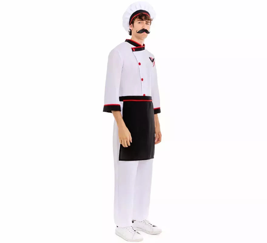 Translation missing: en.Disfraz de Cocinero Chef para hombre
